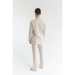 Пижама мужская Lotus Home - Charly бежевый S, , 5