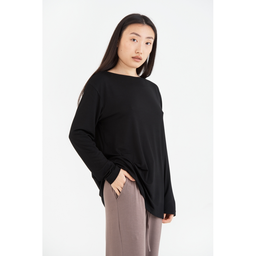 Домашняя одежда футболка long sleeve Penelope - Baily siyah черный S