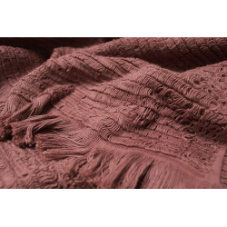 Полотенце махровое Buldans - Athena burnt bordo бордовый 90*150, , 3