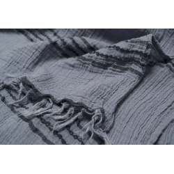 Полотенце Buldans - Pareo purple grey серый 80*160, , 3