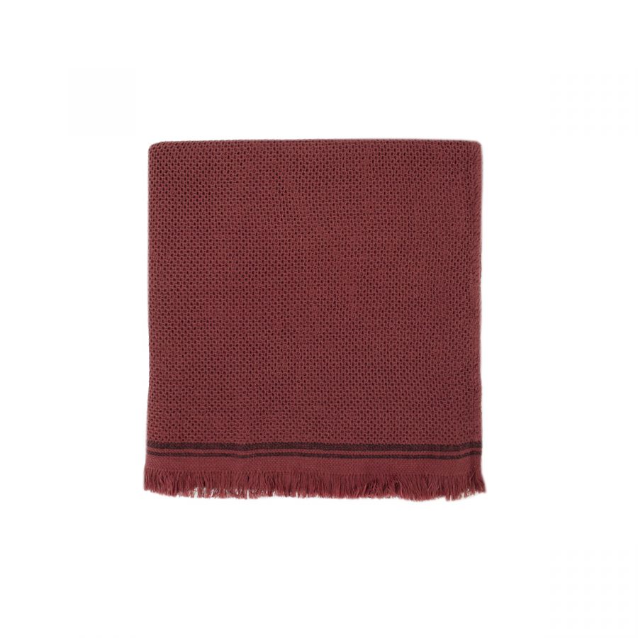 Полотенце махровое Buldans - Parga (Patara) burnt bordo бордовый 80*160