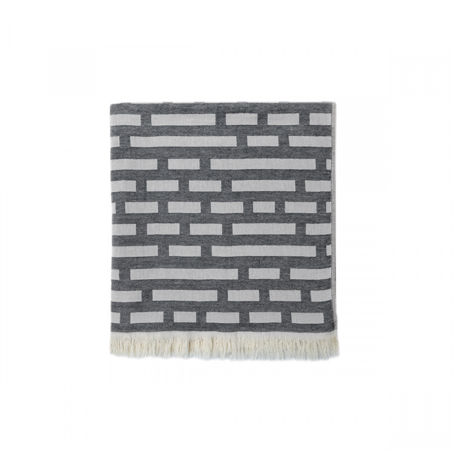 Полотенце жаккардовое Buldans - Palmira siyah черый 90*170