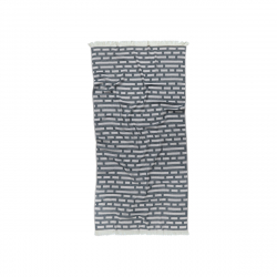 Полотенце жаккардовое Buldans - Palmira siyah черый 90*170, , 3