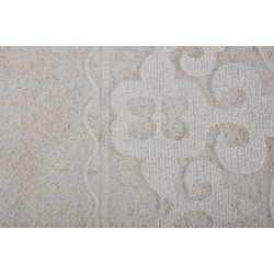 Полотенце бамбуковое Maxstyle - Damask кремовое 50*90, , 3