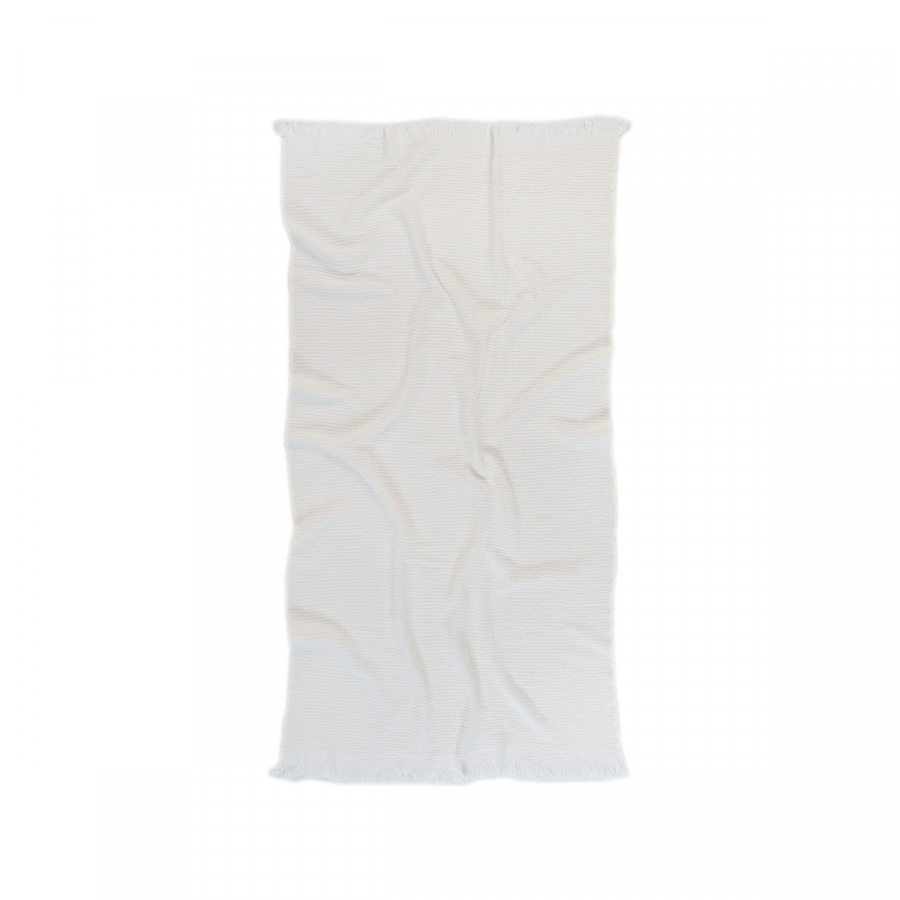 Полотенце Lotus Home - Rius off white молочный 90*170