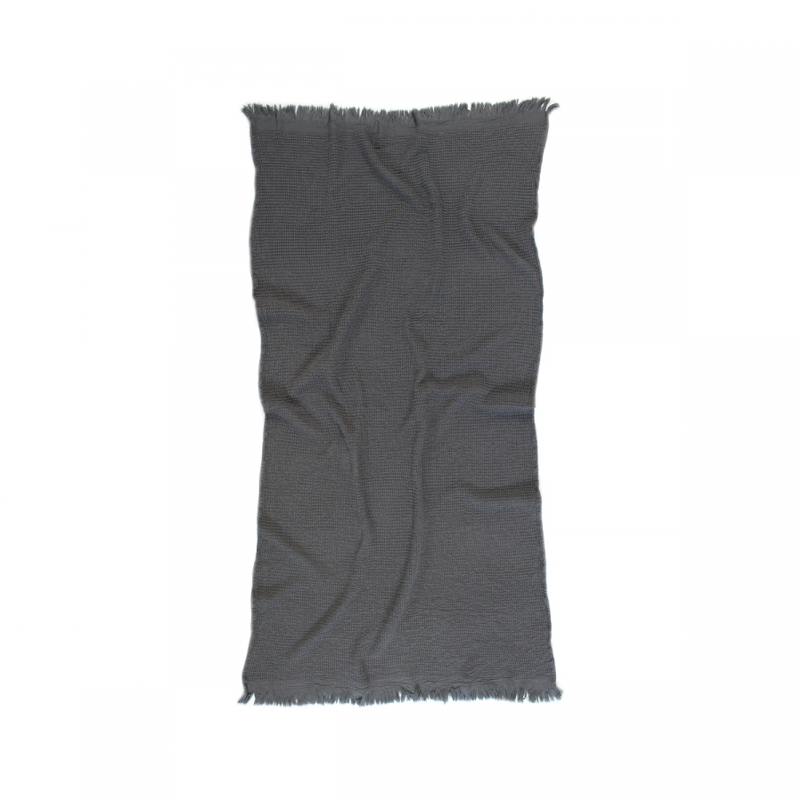 Полотенце Lotus Home - Rius antrasit антрацит 90*170
