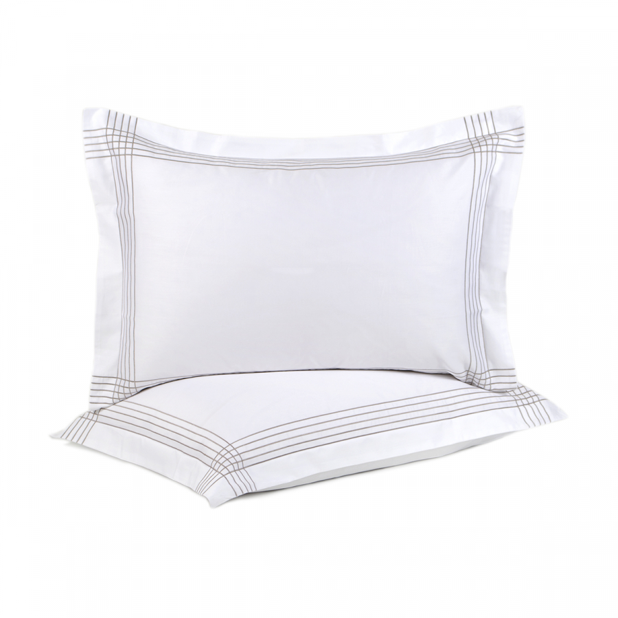 Наволочки Penelope - Loe stone бежевый 50*70 (2 шт)