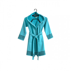 Халат детский Buldans - Ibiza turquoise 3/4, , 4