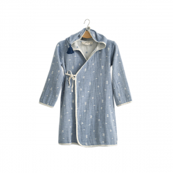 Халат детский Buldans - Ivy indigo индиго 5/6, , 4