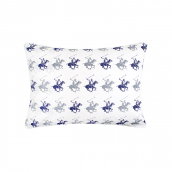 Наволочки Beverly Hills Polo Club - BHPC 010 Dark Blue 50*70 (2 шт), , 4