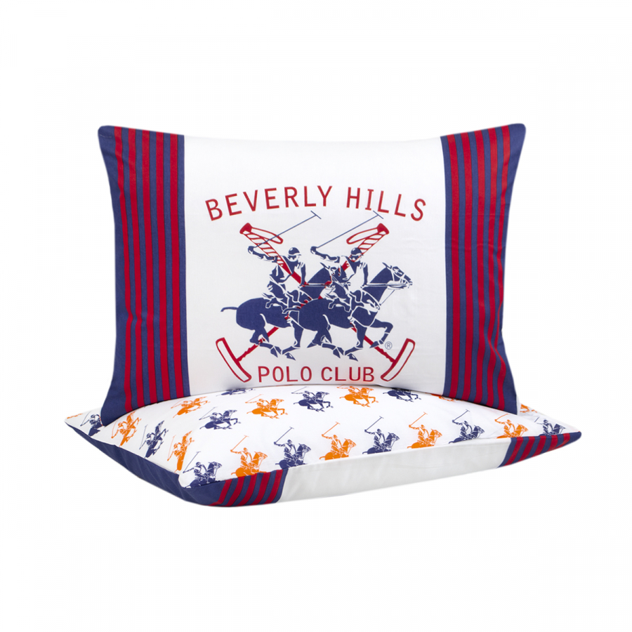 Наволочки Beverly Hills Polo Club - BHPC 009 Red 50*70 (2 шт)