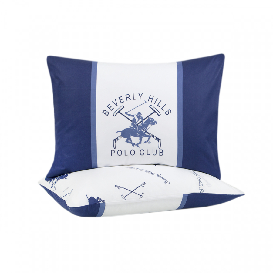 Наволочки Beverly Hills Polo Club - BHPC 029 Blue 50*70 (2 шт)