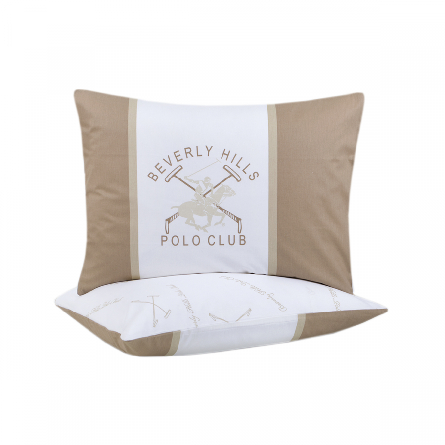 Наволочки Beverly Hills Polo Club - BHPC 024 Cream 50*70 (2 шт)