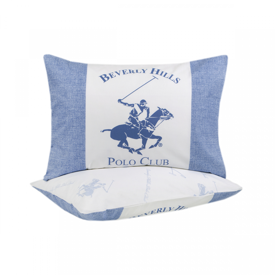 Наволочки Beverly Hills Polo Club - BHPC 030 Blue 50*70 (2 шт)