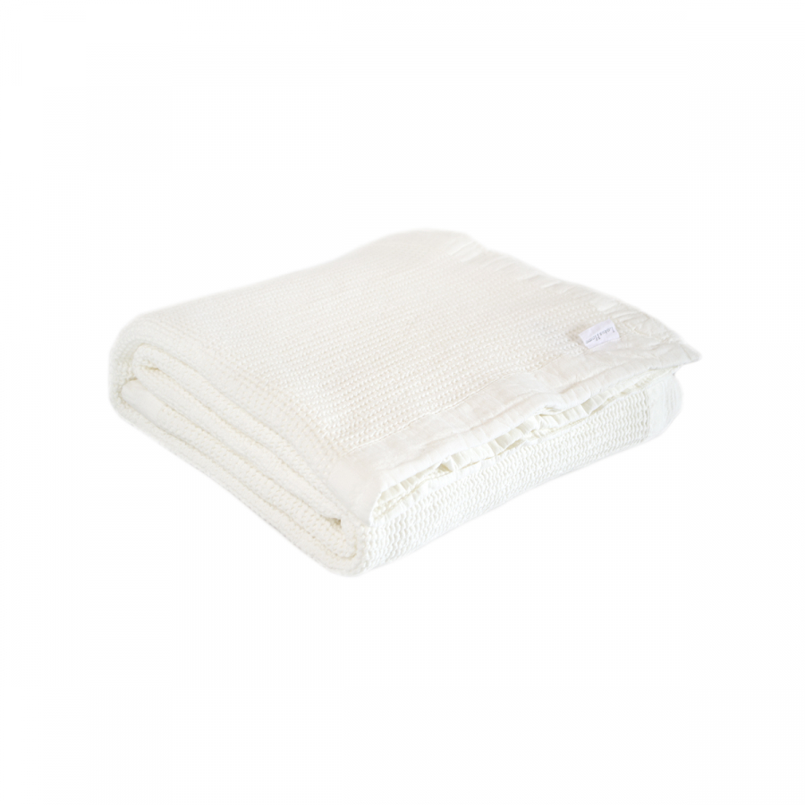 Покрывало Lotus Home - Rius off white молочный 240*260