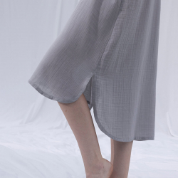 Домашняя одежда Penelope - Serli uzun dugmeli elbise a.gri светло-серый S-M, , 7