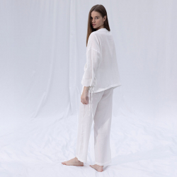 Домашняя одежда Penelope - Serli kruvaze kimono kisa beyaz белый S-M, , 6