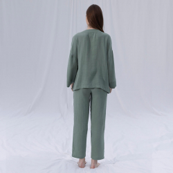 Домашняя одежда Penelope - Serli kruvaze kimono kisa cagla зеленый S-M, , 4