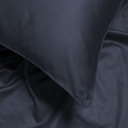 Простынь на резинке с наволочками Penelope - Lia lacivert синий 160*200+50*70 (2), , 3