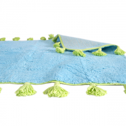 Коврик Irya - Joy mavi голубой 60*90, , 5