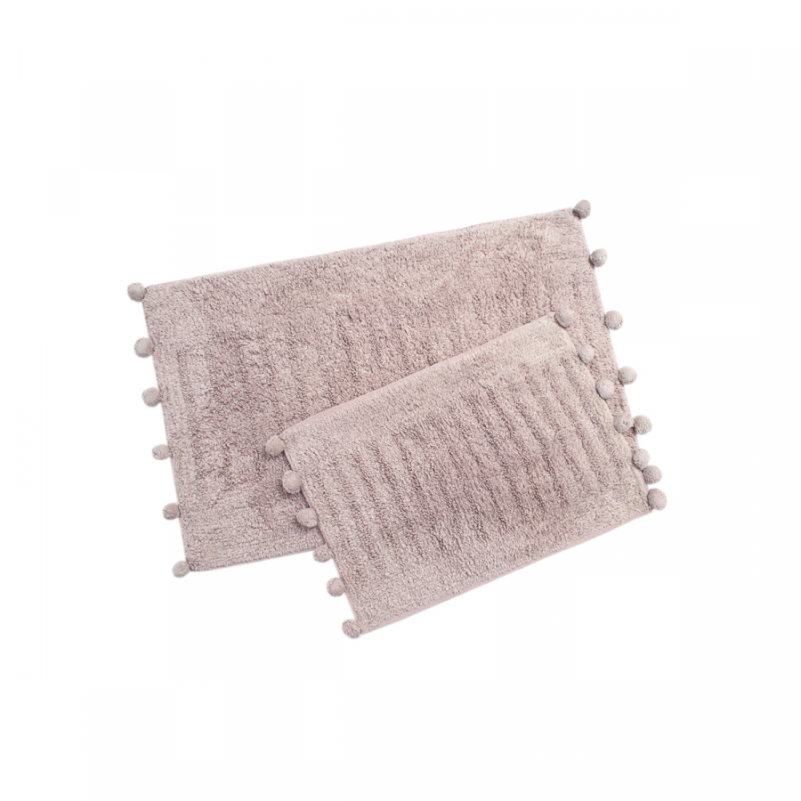 Набор ковриков Irya - Arline lila лиловый 40*60+55*80