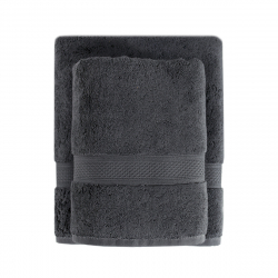 Полотенце махровое Lotus Home - Grand soft twist antrasit антрацит 50*90, , 3