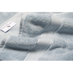 Полотенце махровое Lotus Home - Grand soft twist blue голубой 90*150, , 4