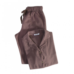 Пижама женская Lotus Home - Porta сливовый L, , 2