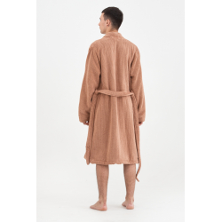 Халат-кимоно Lotus Home - Bold kiremit махровый S, , 7