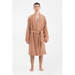 Халат-кимоно Lotus Home - Bold kiremit махровый XL, , 3