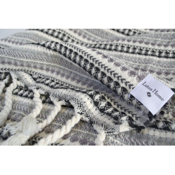 Плед Lotus Home - Gosford natural grey 130*170, , 4