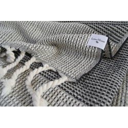 Плед Lotus Home - Albury natural grey 130*170, , 4