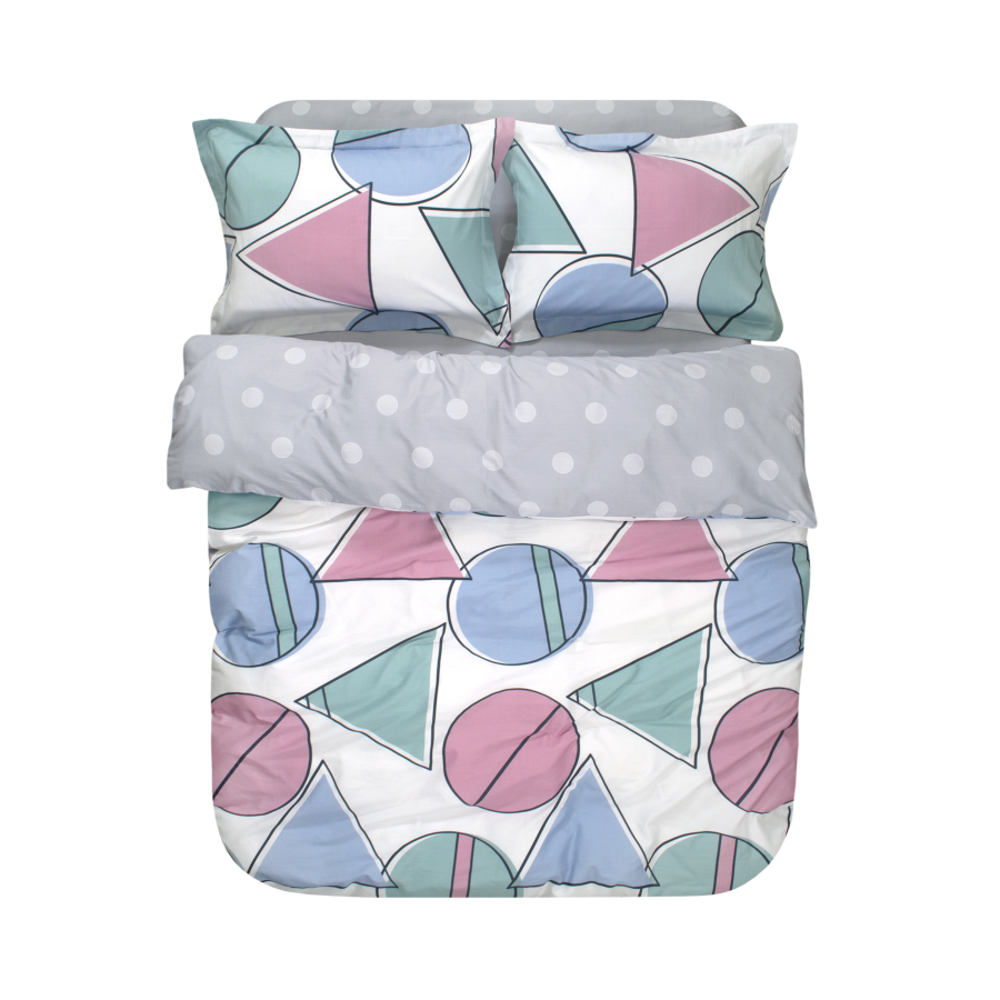 Постельное белье сатин Lotus Home - Agina полуторный