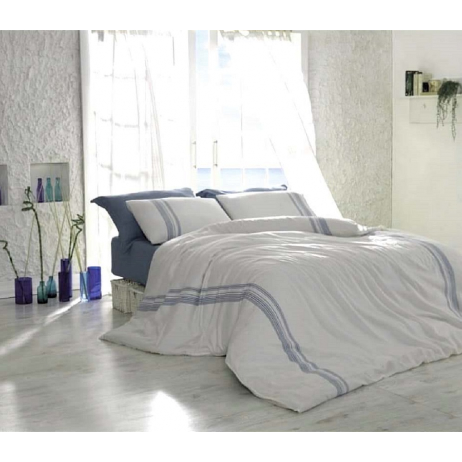 Постельное белье Buldans - Esinti mirage mavi призрачный голубой king size