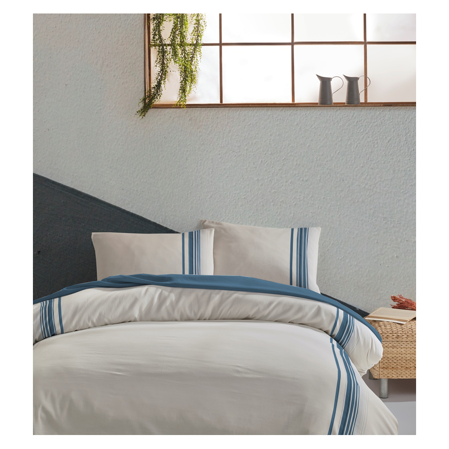 Постельное белье Buldans - Elisa turquoise бирюзовый king size