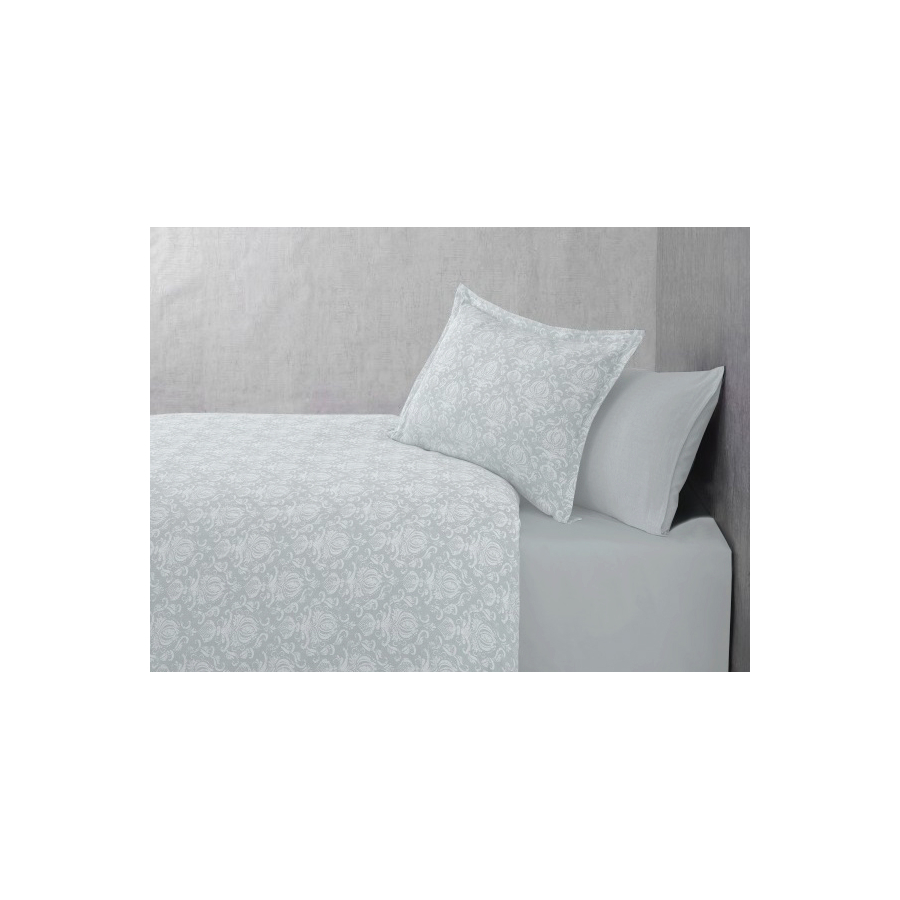 Постельное белье Buldans - Blair celik grey стальной серый king size