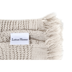 Полотенце Lotus Home - Rius natural бежевый 50*100, , 4