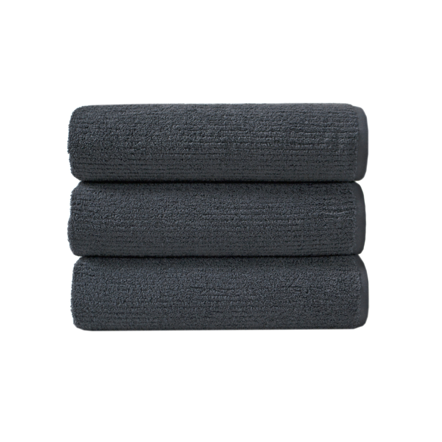 Полотенце махровое Lotus Home - Bold antrasit 50*90