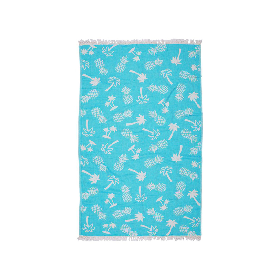 Полотенце Barine Pestemal - Palmsprings 90*160 Turkuaz бирюзовый