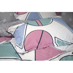 Постельное белье сатин Lotus Home - Agina полуторный, , 4