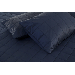 Покрывало стеганное с наволочками Penelope - Lia lacivert синий 300*280+50*70 (2), , 6