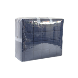 Покрывало стеганное с наволочками Penelope - Lia lacivert синий 300*280+50*70 (2), , 7