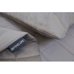 Покрывало стеганное с наволочками Penelope - Lia stone бежевый 300*280+50*70 (2), , 5