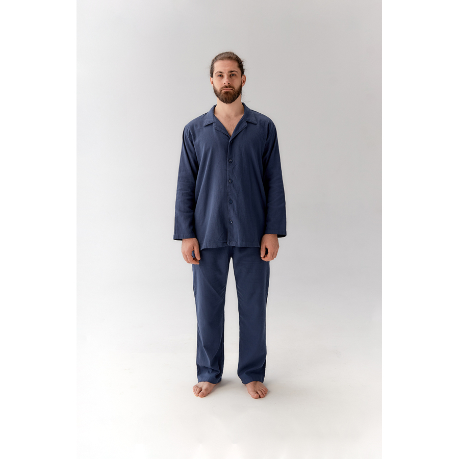 Пижама мужская Lotus Home - Porta синий L