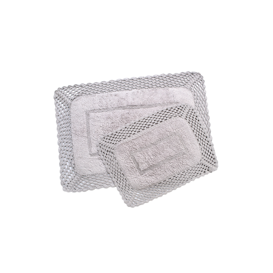 Набор ковриков Irya - Lizz lila лиловый 70*100+45*65