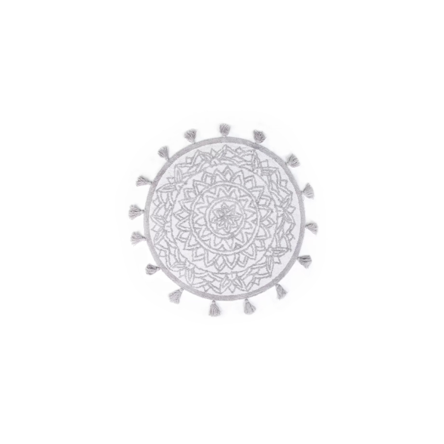 Коврик Irya - Layla gri серый 100*100