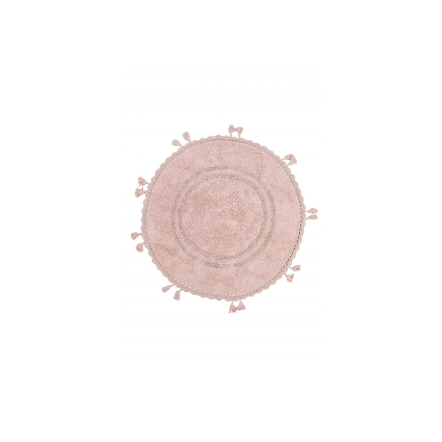 Коврик Irya - Olivid rose розовый 100*100