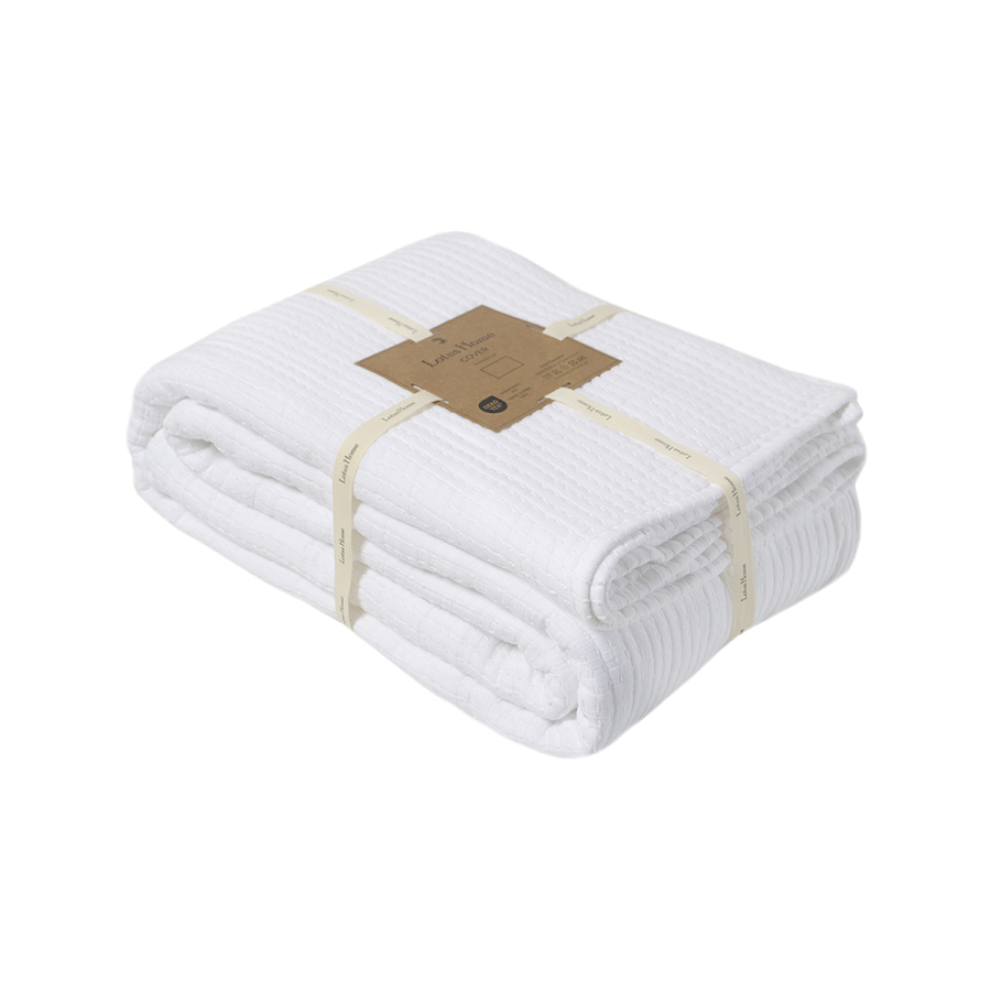 Покрывало Lotus Home - Leeds white белый 240*260