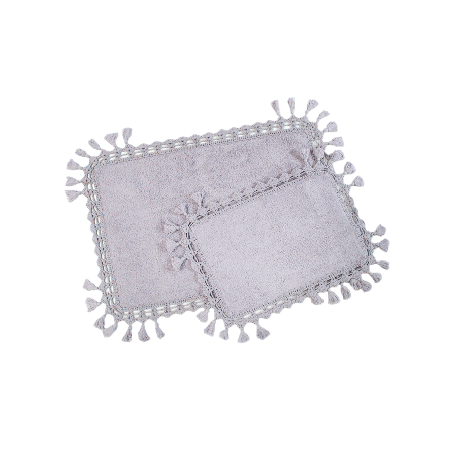 Набор ковриков Irya - Lorna mor сиреневый 60*90+40*60