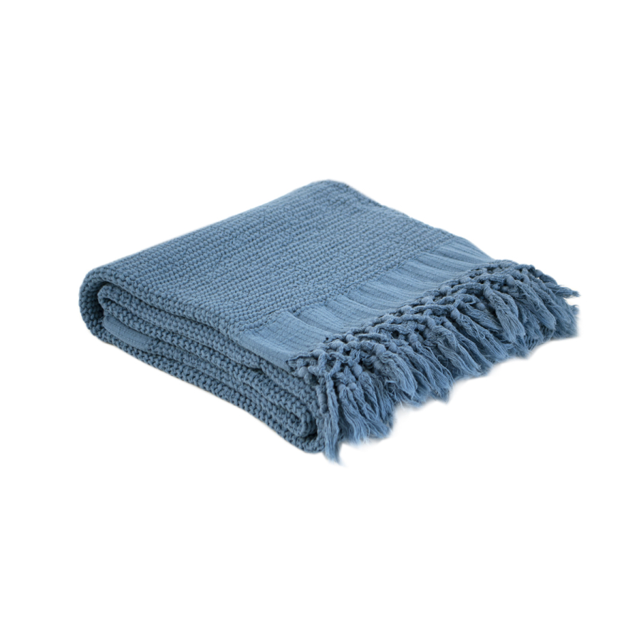 Плед Lotus Home - Rius petrol петроль 130*170